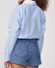 POLERA Celeste