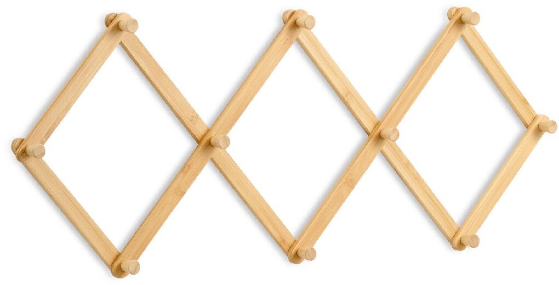 Perchero VANDSTED 10 ganchos bambú 