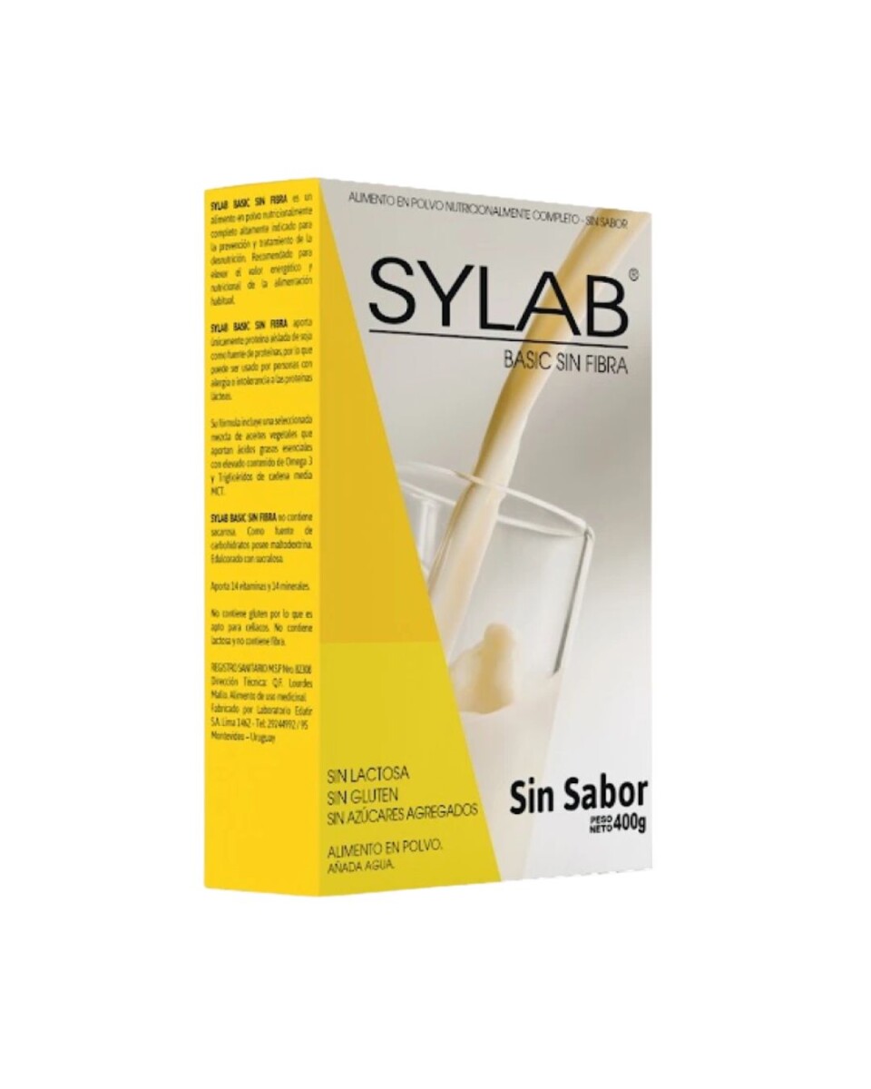 Basic Sin Fibra Sin Sabor 400g SYLAB 