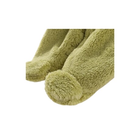 Body Oso tela polar 9 meses Verde