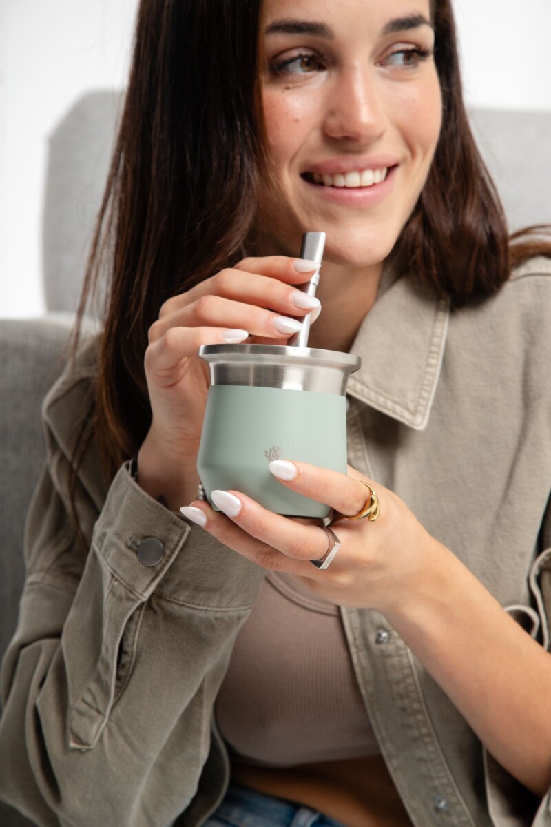 Mate Acero Flap - Oliva 