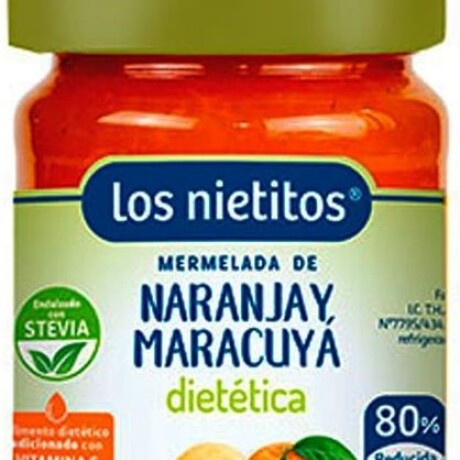 MERMELADA LOS NIETITOS DIET FCO 340G NAR/MARACUYA MERMELADA LOS NIETITOS DIET FCO 340G NAR/MARACUYA