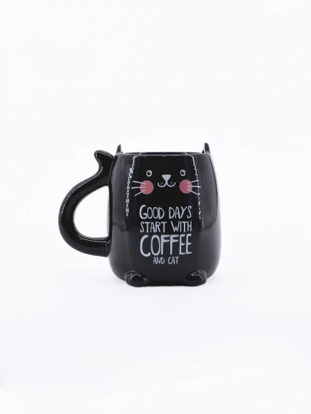 TAZA GATO NEGRO