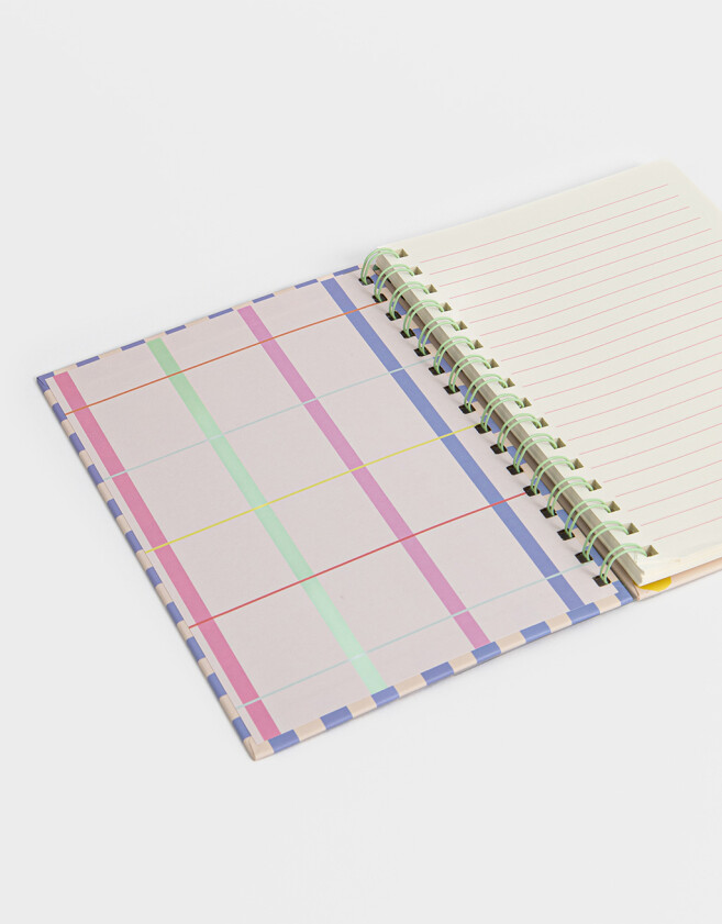 Anotadores Cuadernos y Memos Foodie Cuaderno A5 Con Set De Sticky Notes - Combinacion Multicolor