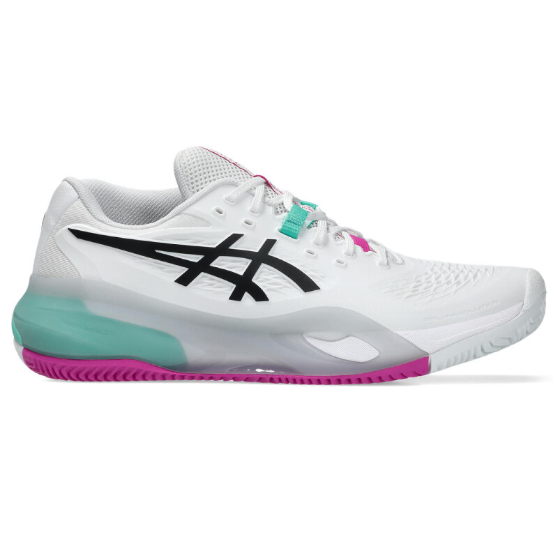 Zapatillas Tenis Gel-Resolution Clay Hombre White/aurora Green