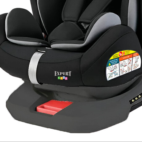 Butaca Silla Auto Bebé Cleopatra Giro 360 Reclinable Gris
