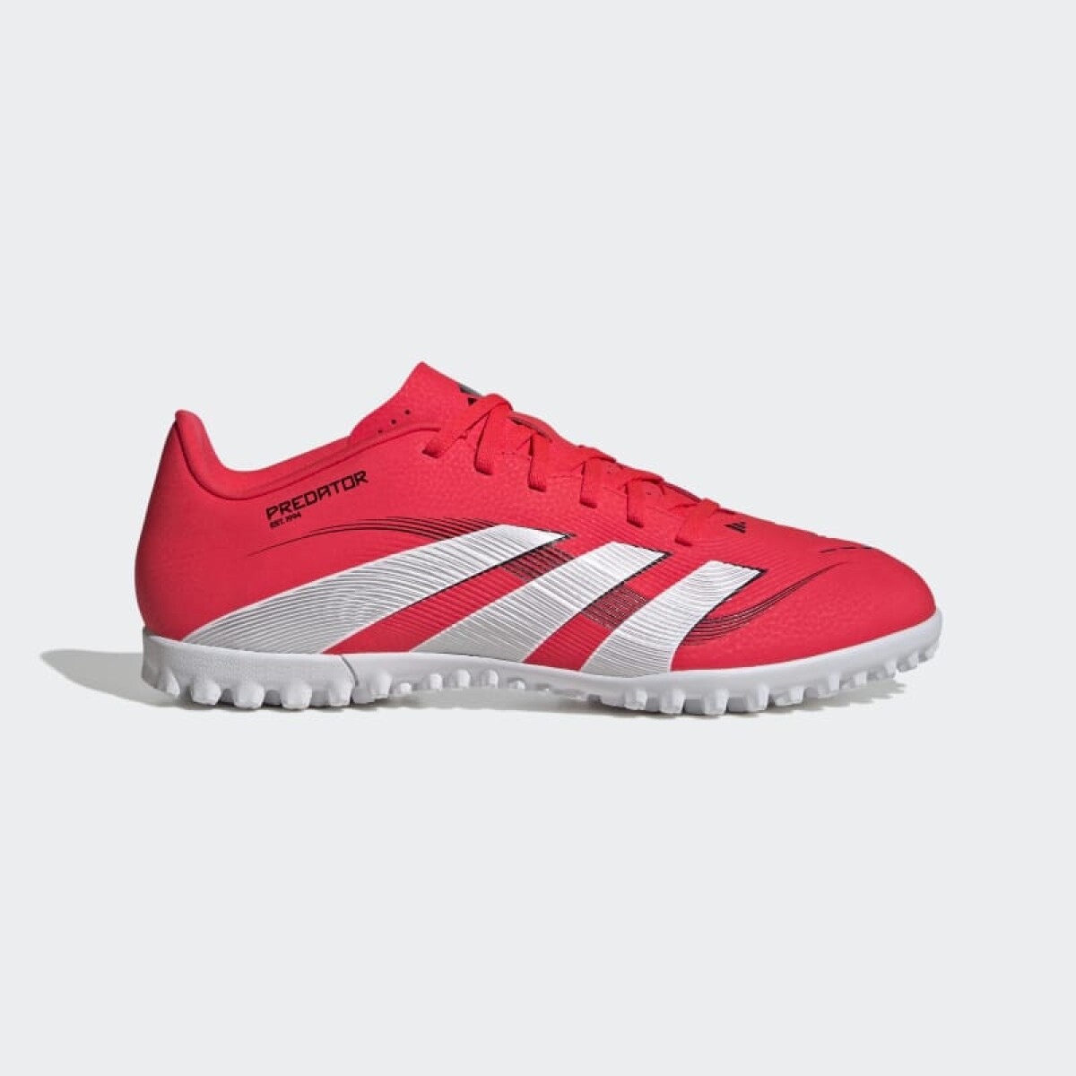 Championes Adidas Predator Club Pasto Sintético - Rojo 