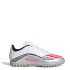 Championes de Niños Adidas Futbol 5 F50 Messi Club TF JRS Blanco - Rojo - Negro - Plateado
