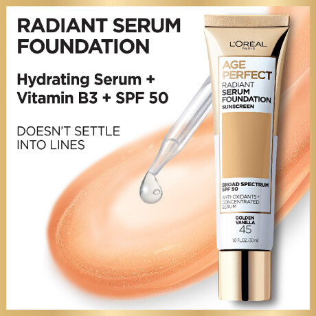 Serum Foundation L'Oréal Paris Age Perfect Radiant Warm Beige Serum Foundation L'Oréal Paris Age Perfect Radiant Warm Beige