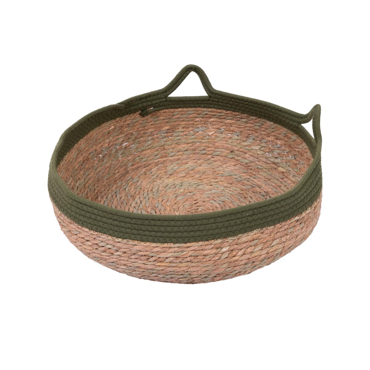 CAMA/CESTO TEJIDO - FIBRA-NATURAL NATURAL-BEIGE SAGE 