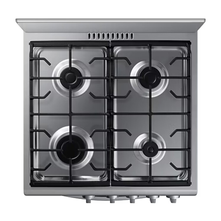 Cocina a Gas Samsung NX4000BM 4 Hornallas con Quemador Rápido Black
