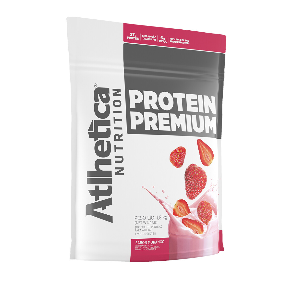 Atlhetica Nutrition Protein Premium 1,8kg - Strawberry 