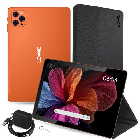 Tablet Logic L-pad 4g Lte De 10.1" 12gb (4+8gb) / 64gb NARANJA