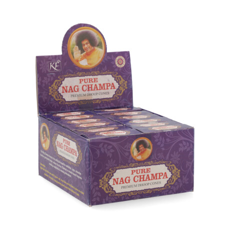 INCIENSOS NAG CHAMPA Pure Nag Champa Cono X12 Uni.