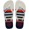 Ojotas Havaianas Top Nautical Blanco