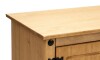 Rack 2 puertas 1 Estante - 160cm - Linea Mexicana Natural
