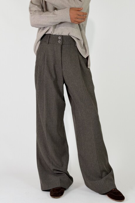 PANTALON CAMILLE Vison