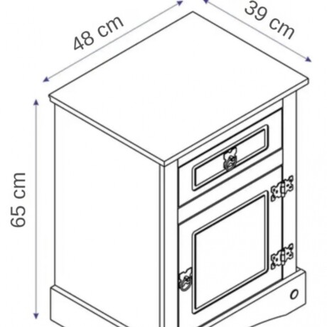 Cómoda + Mesas de Luz Naturale Cómoda + Mesas de Luz Naturale