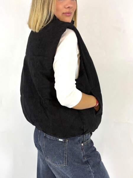 CHALECO SLOWLY K06 NEGRO