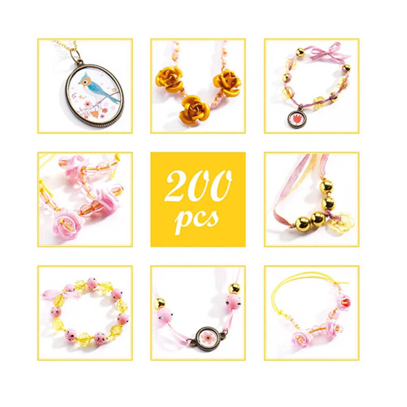 Manualidades Perlas y Flores Djeco Manualidades Perlas y Flores Djeco
