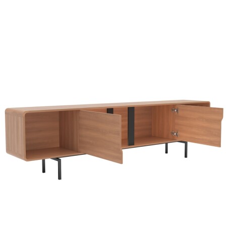 Rack Montana - 2 puertas Freijo y Black