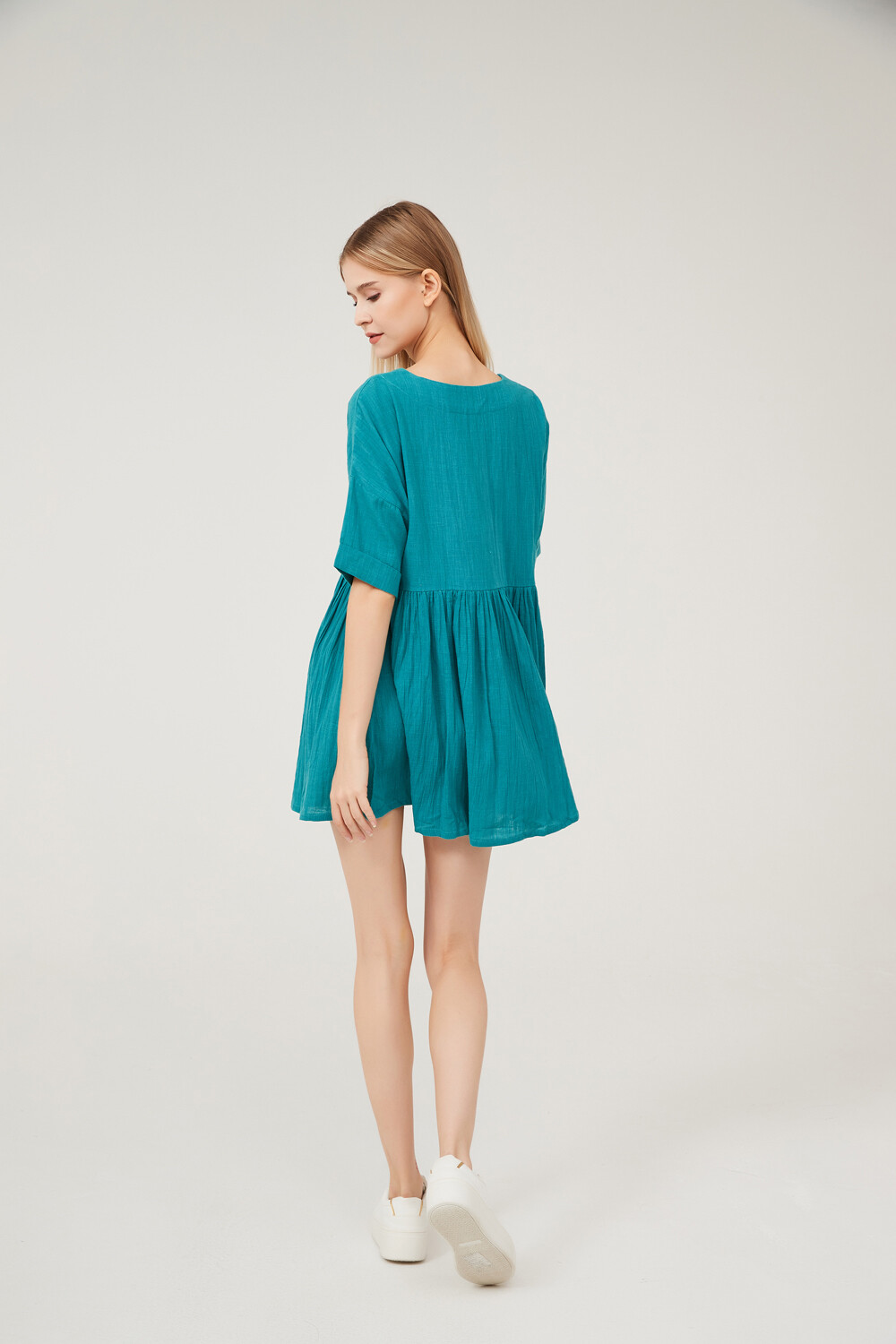 Vestido Radhi Verde Jade