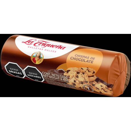 GALLETA DULCE LA TRIGUEÑA 135G CHISPAS CHOCOLATE GALLETA DULCE LA TRIGUEÑA 135G CHISPAS CHOCOLATE