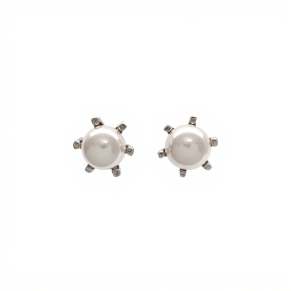 Caravanas Perlas-Plata 925-Con Perla-CA3254 conperla