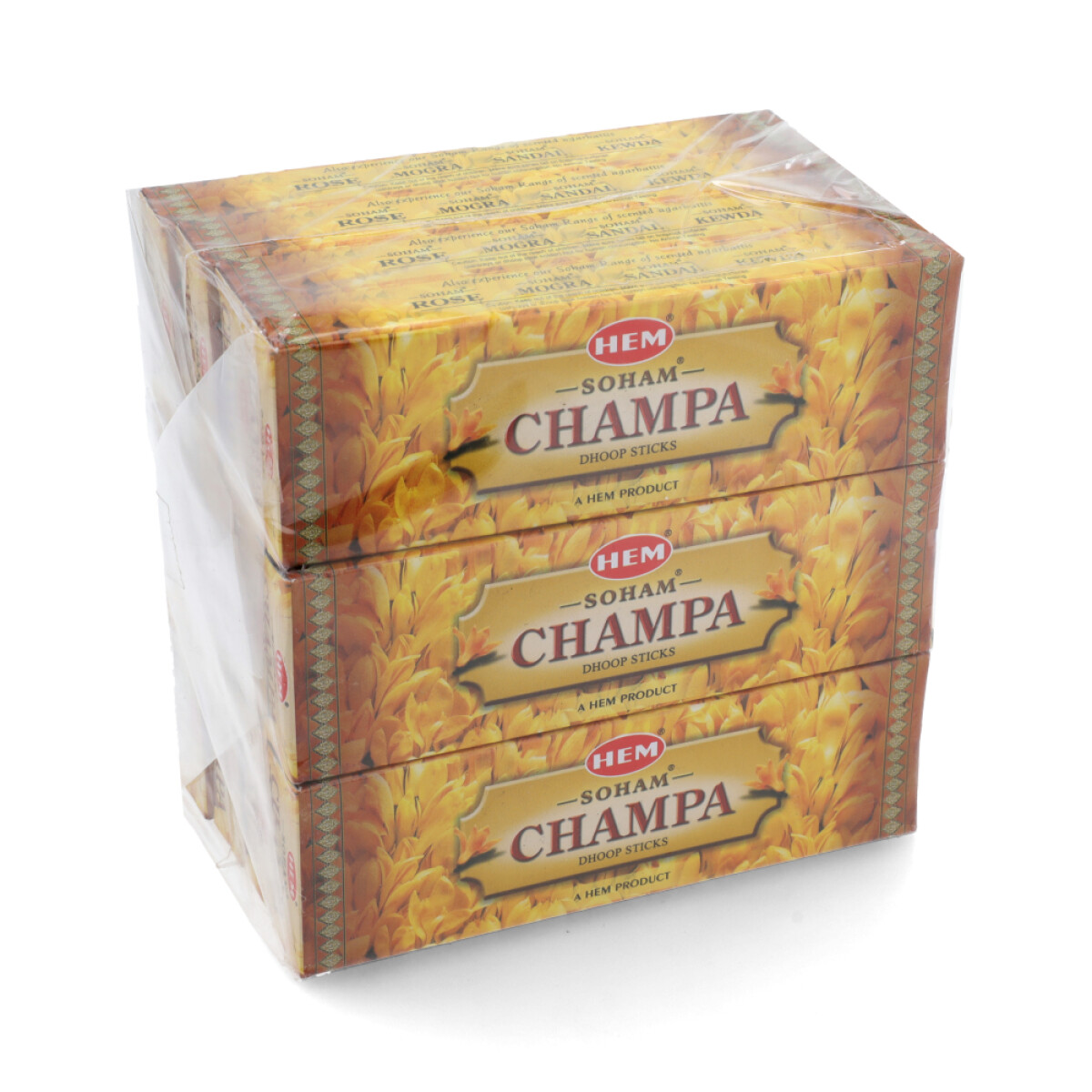 INCIENSO DHOOP HEM 25GR X12 - Soham Champa 