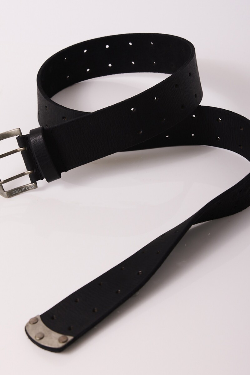 Cinturón Doble X Negro