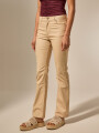 Pantalon Ferfi Beige Claro