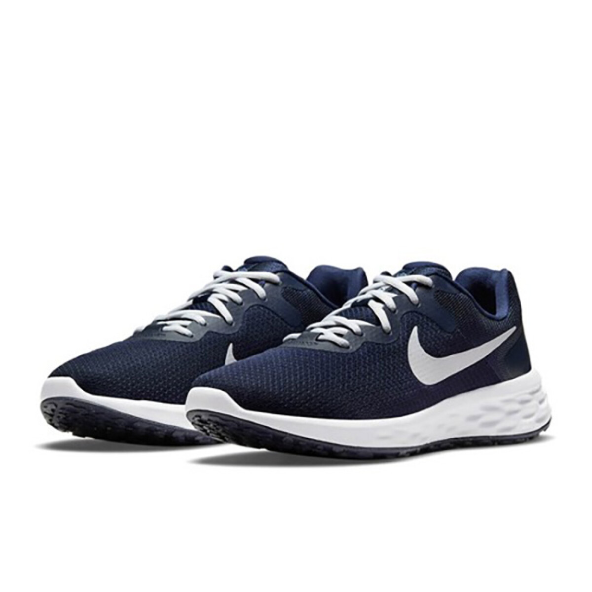 Championes NIKE REVOLUTION 6 NN MIDNIGHT NAVY/WHITE Hombre - DC3728-401 - Marino 