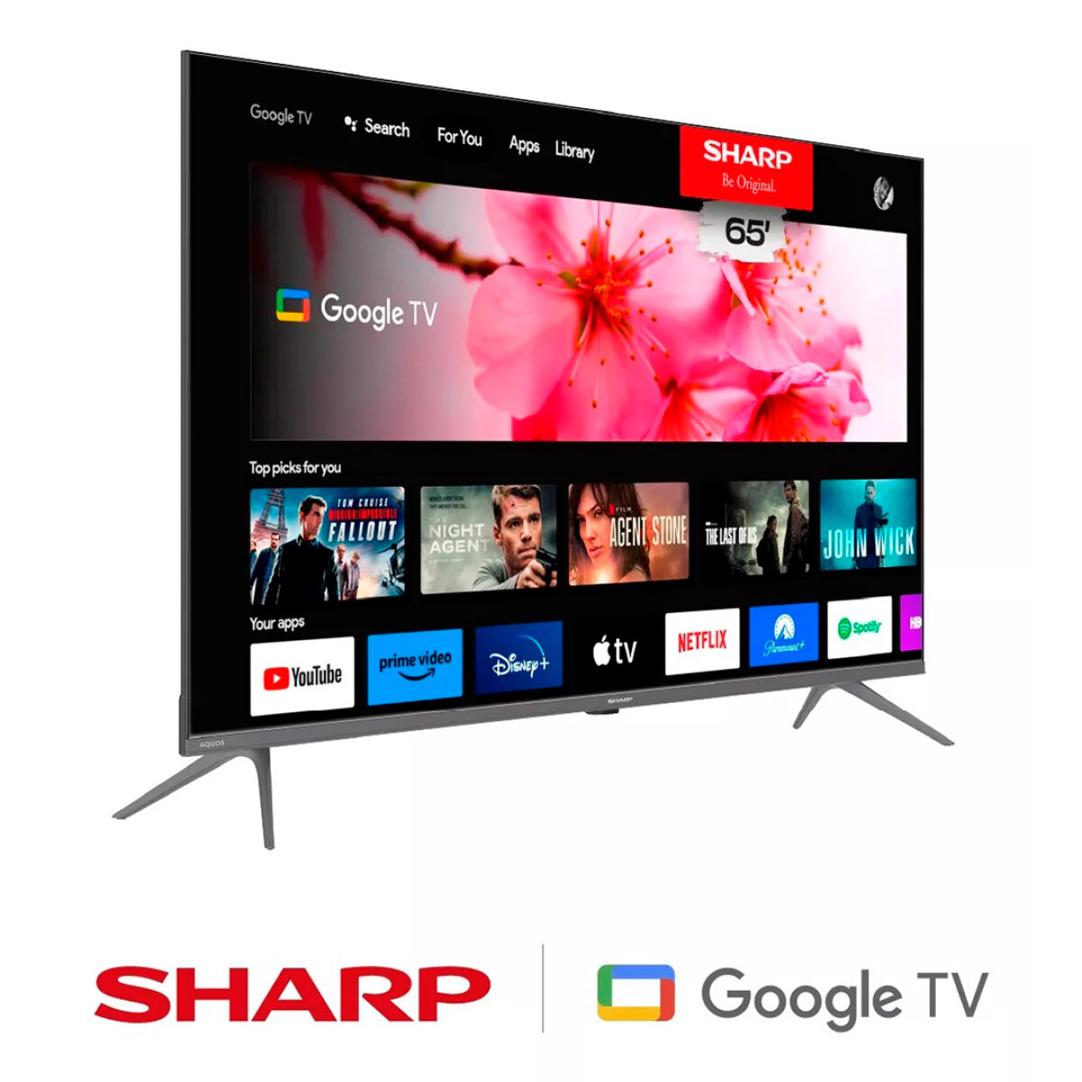 Smart TV SHARP Aquos UHD 4K 65" 4TC65FL6L 