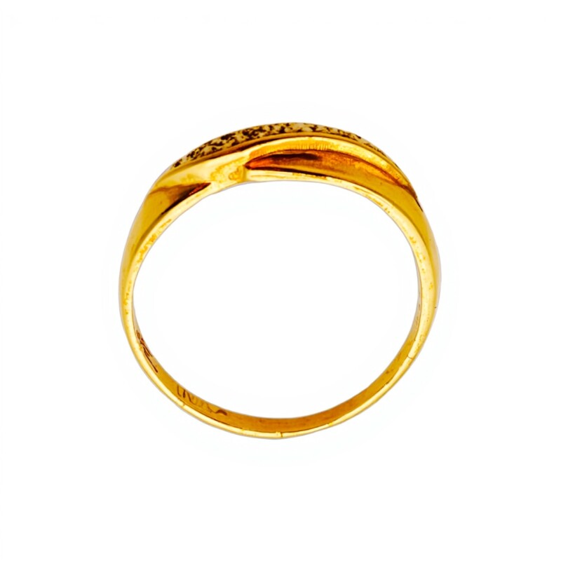 Anillo-Oro bajo-Piedra Zirconia-AN8042 conpiedra
