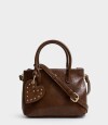 Cartera City Patchwork Marron Medio