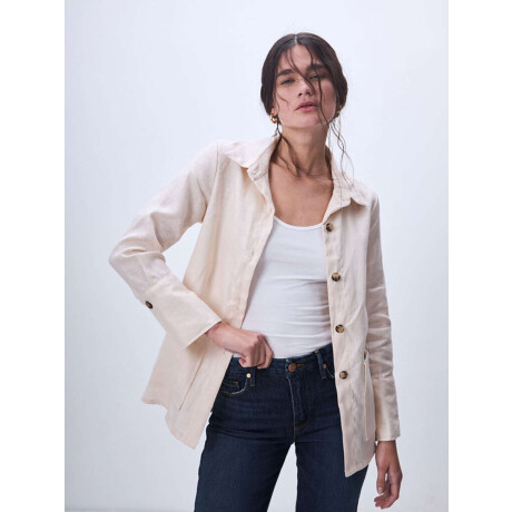Sobrecamisa Lety Off White