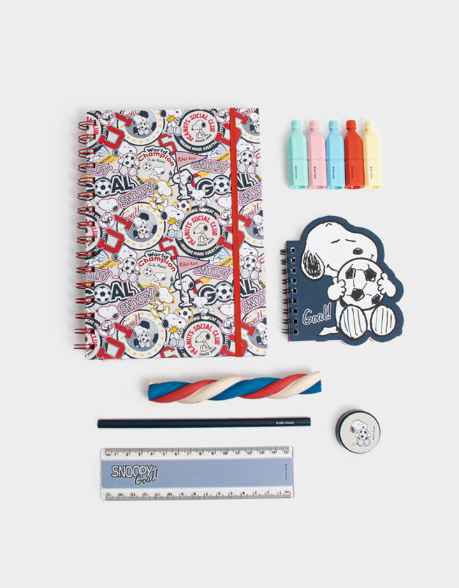 Librería Sets Set Totebag Snoopy - Combinacion Multicolor