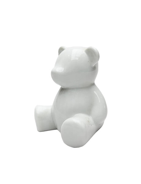 ADORNO ALCANCIA OSO 9.5x8x10.5CM PORCELANA BLANCO ADORNO ALCANCIA OSO 9.5x8x10.5CM PORCELANA BLANCO