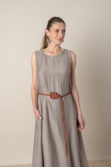 VESTIDO LUX LUNA Visón