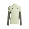 BUZO adidas de training Real Madrid WHITE/GREY