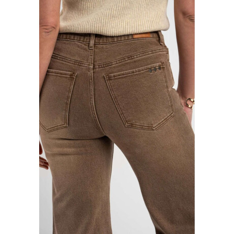 Flared Wide Leg Lavado Chocolate