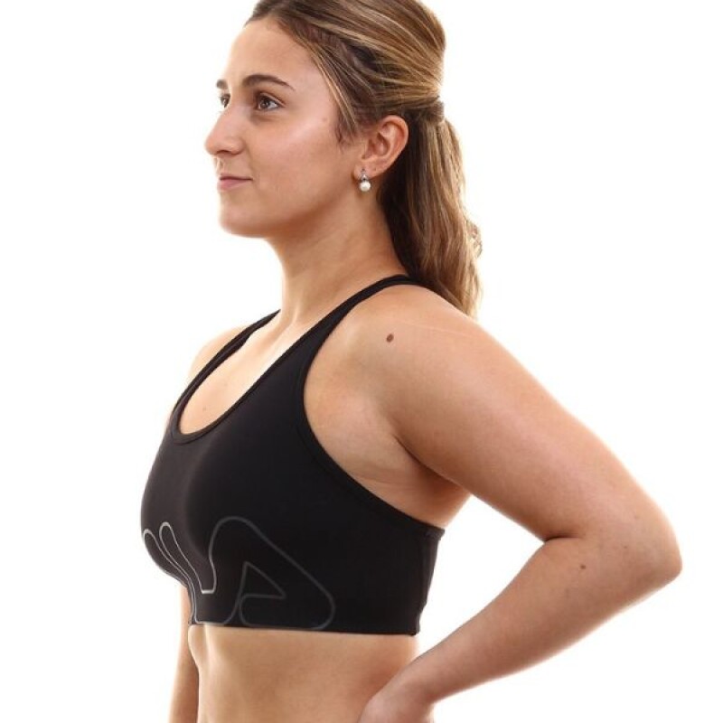 Fila Top Basic Run Dama Negro