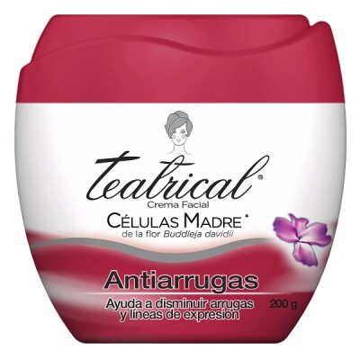 Crema Teatrical Antiarrugas 200 Grs. Crema Teatrical Antiarrugas 200 Grs.