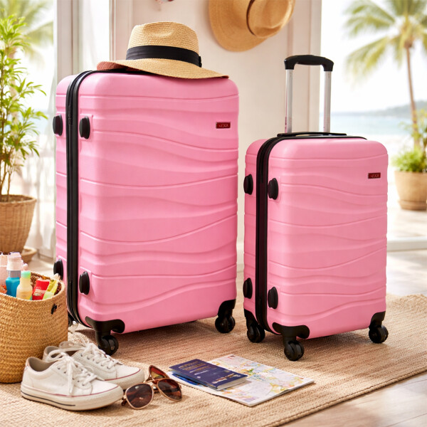 Set: Valija rígida GRANDE + MEDIANA Set: Valija rígida GRANDE + MEDIANA