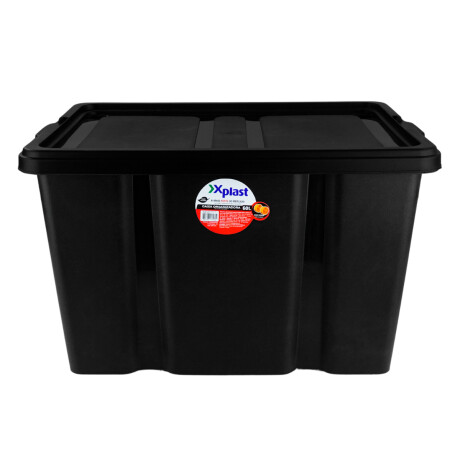 Caja organizadora de plastico con ruedas Xplast 60L Caja organizadora de plastico con ruedas Xplast 60L