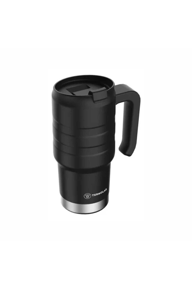 TERMOLAR VASO CON MANIJA 590ML NEGRO TERMOLAR VASO CON MANIJA 590ML NEGRO