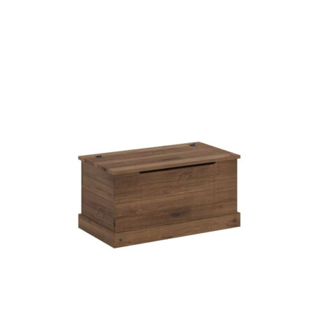 Baul Pie De Cama Linea Mexicana Nogal