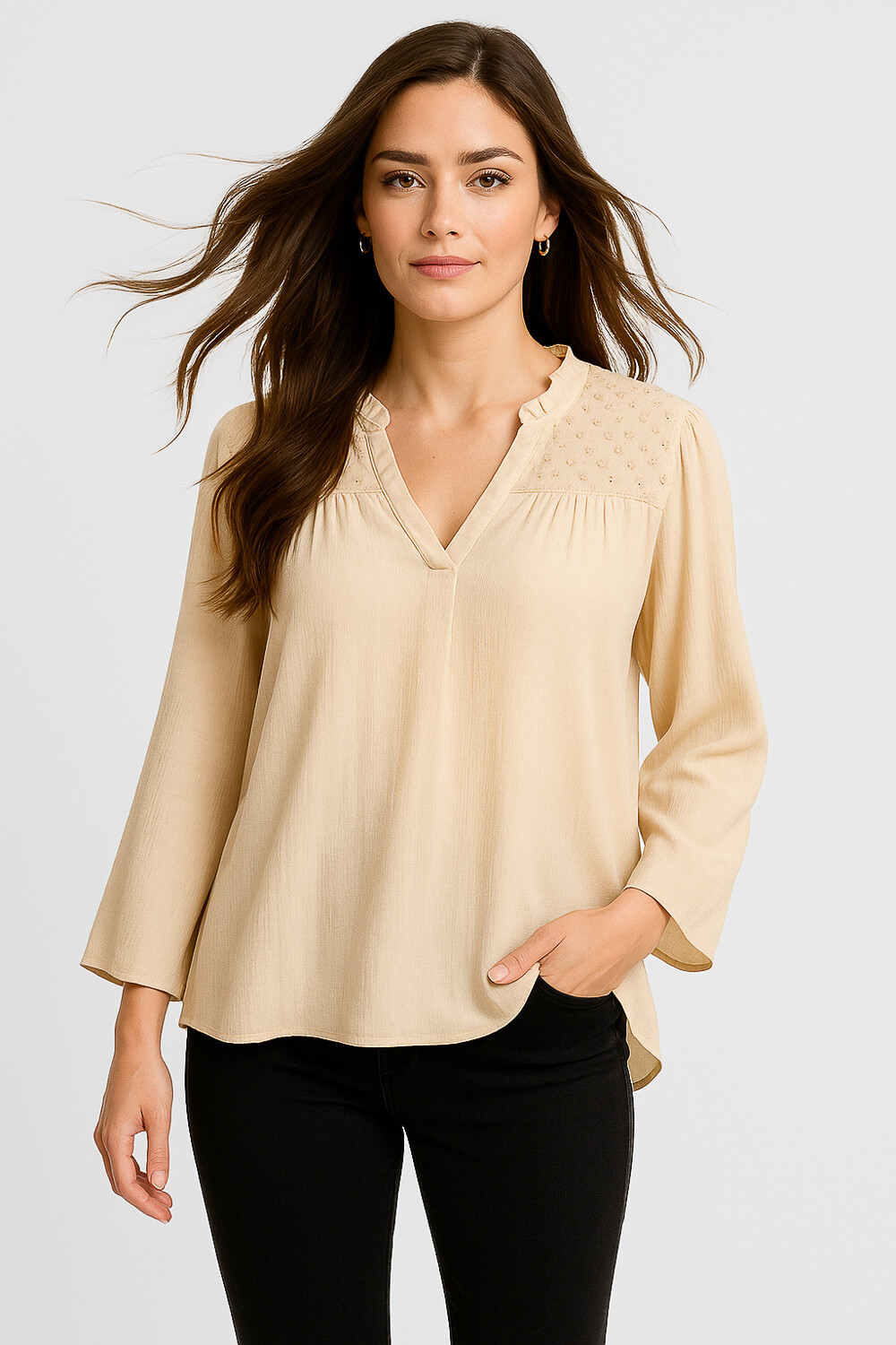 Blusa Bursas Caqui