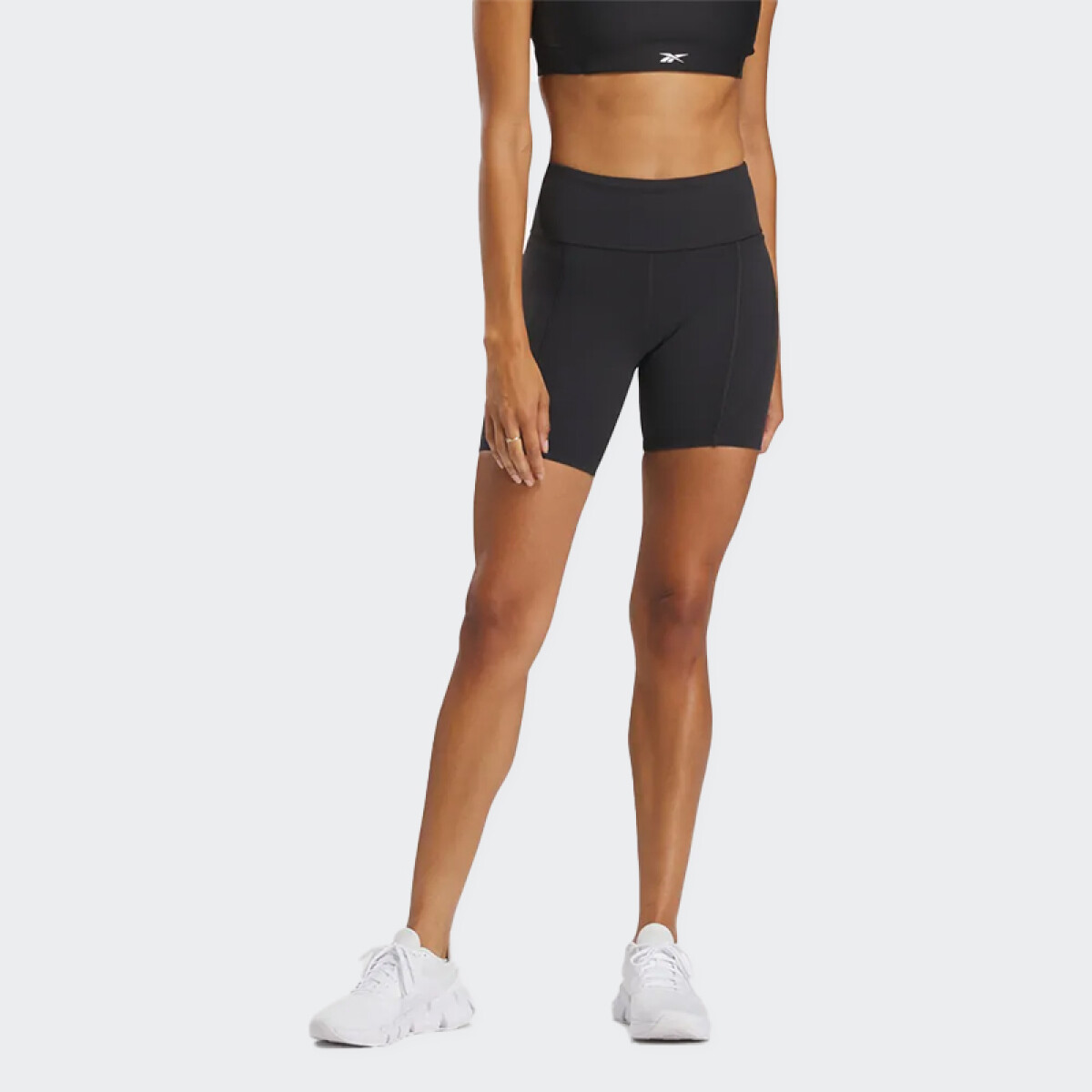 Calza Reebok Lux High Rise - Negro 