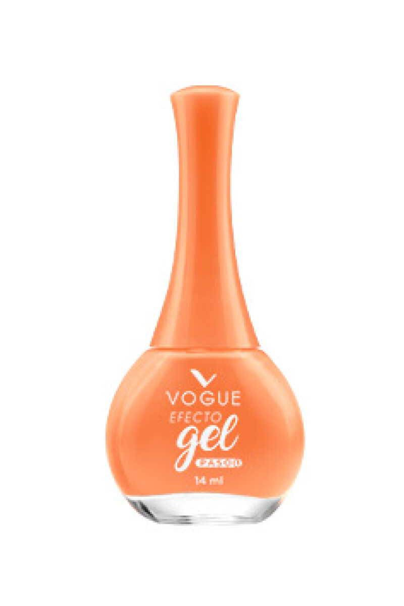 Esmalte vogue efecto gel Naranja